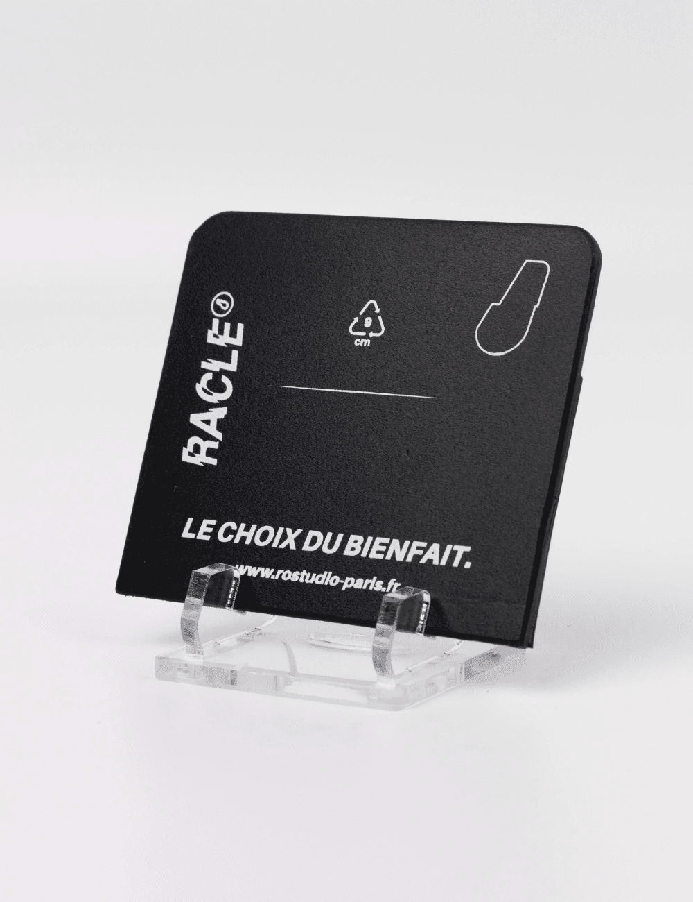 Racle de sérigraphie artisanale en bois