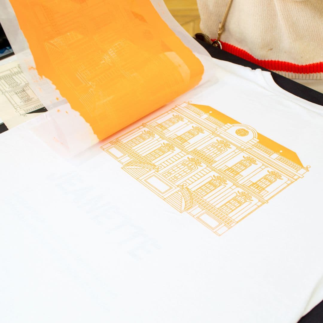 Pochoir de sérigraphie Katagami personnalisé - Miniature 3