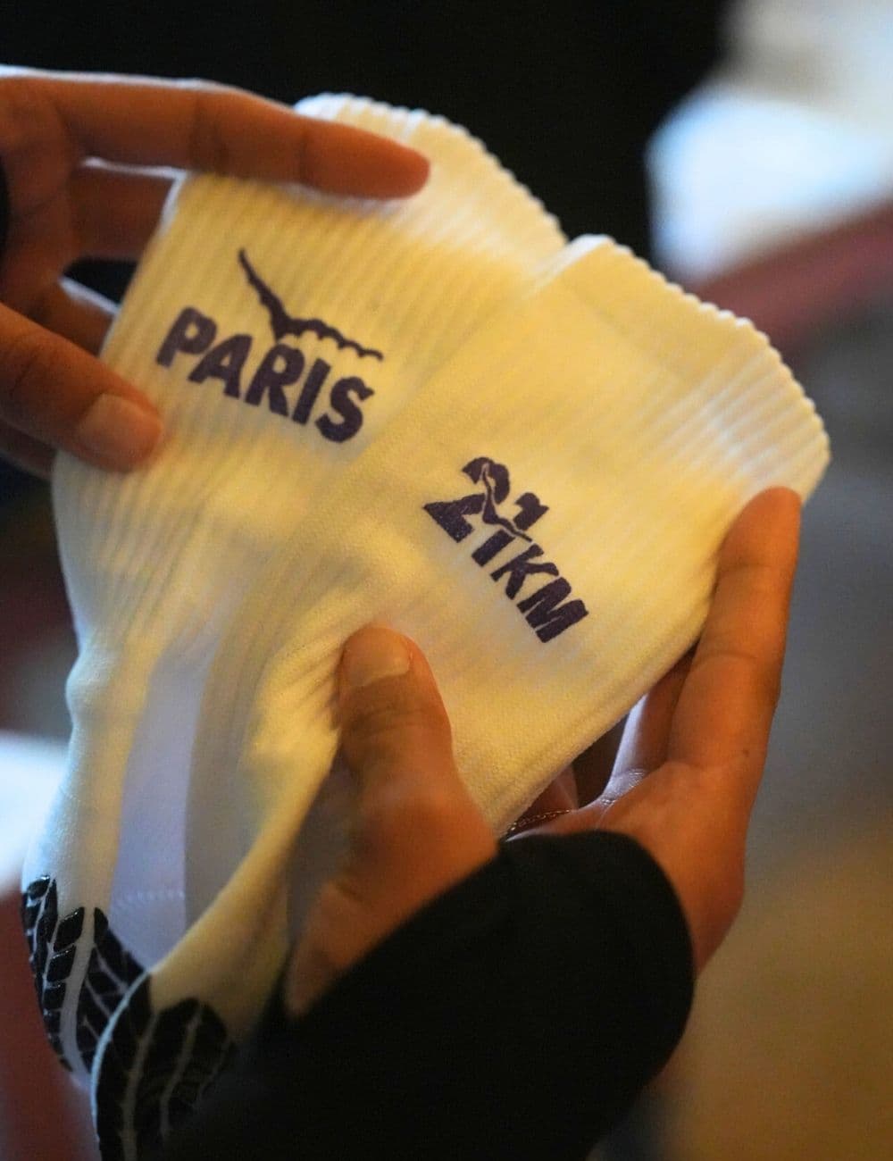 Impression textile artisanale au pochoir Katagami sur t-shirt